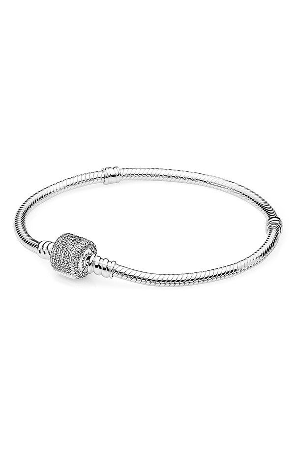 'Signature Clasp' Cubic Zirconia Bracelet